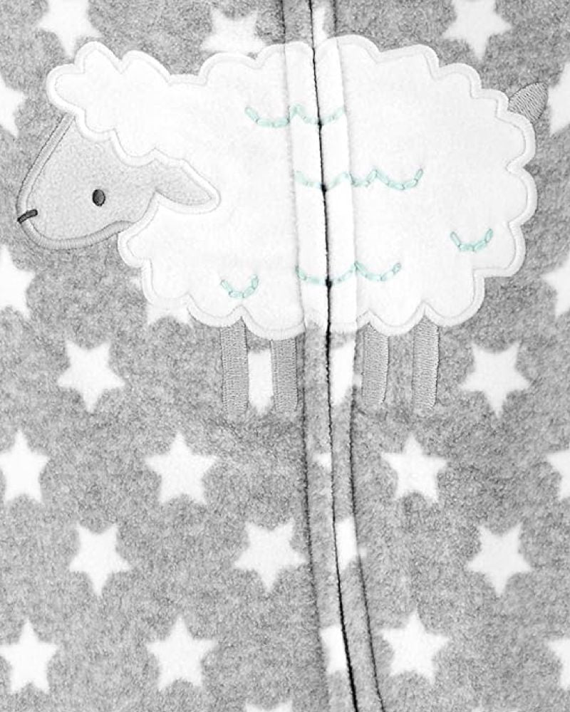 2 Pijamas en Fleece Diseño Oveja