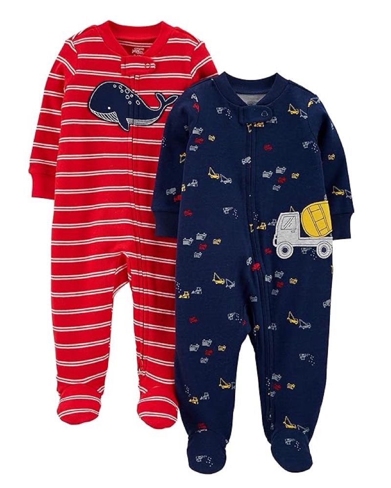 2 Pijamas en Algodón Diseño Ballena