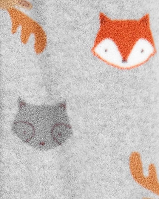 2 Pijamas en Fleece Diseño Tiger