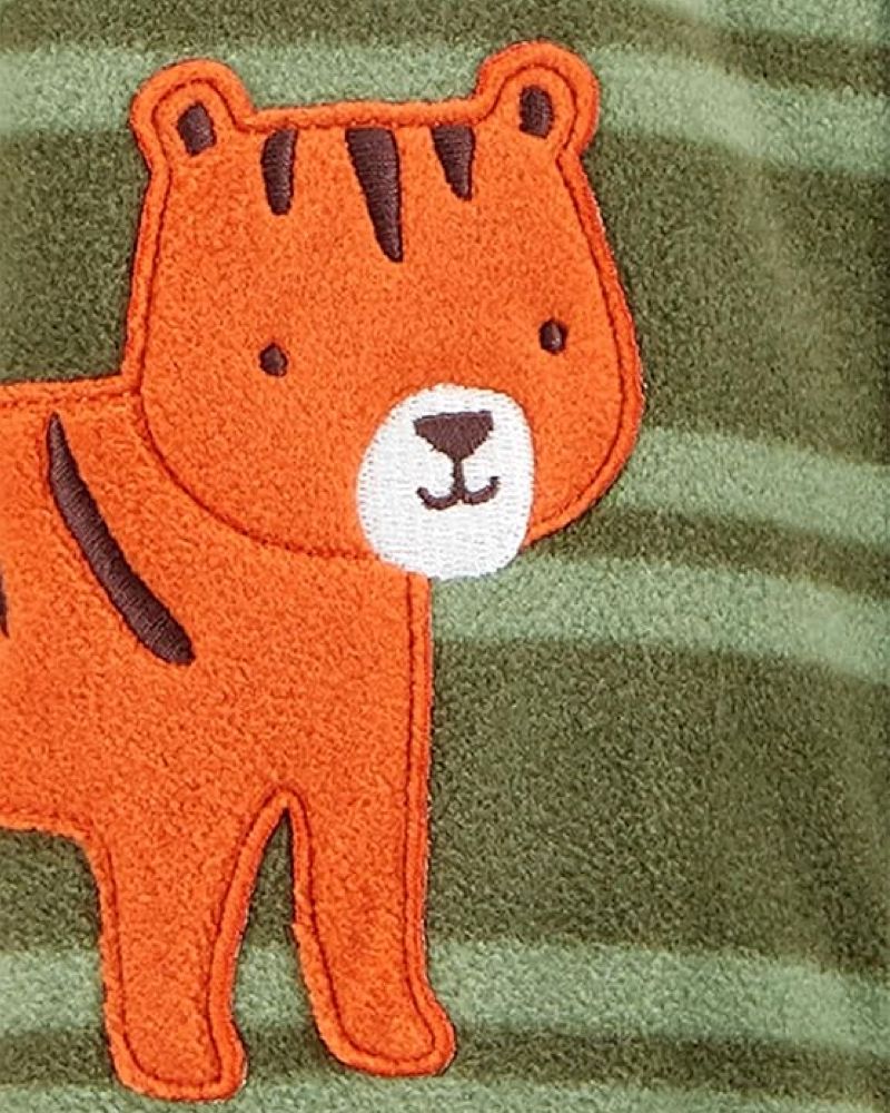 2 Pijamas en Fleece Diseño Tiger