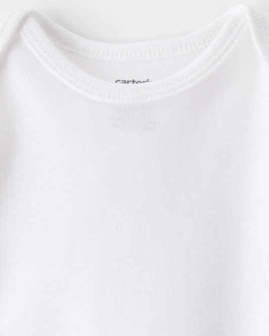 Set 4 Bodies Manga Larga Blancos