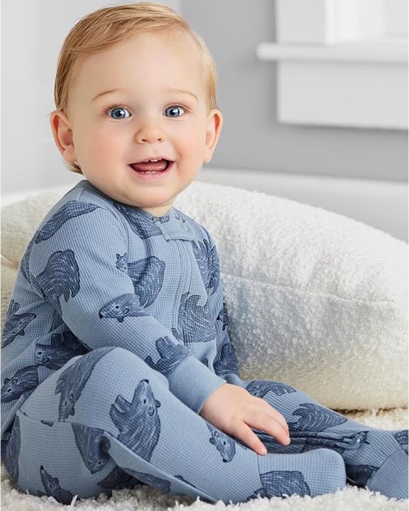 2 Pijamas en Algodón Térmico Diseño Dino