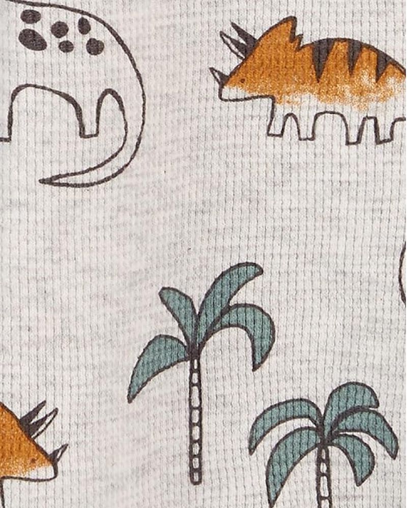 2 Pijamas en Algodón Térmico Diseño Dino