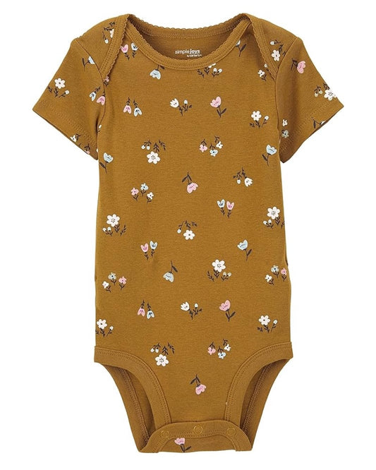 Set 6 Bodies Manga Corta Diseño Buhos y Fresas