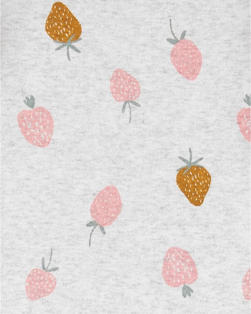 Set 6 Bodies Manga Corta Diseño Buhos y Fresas
