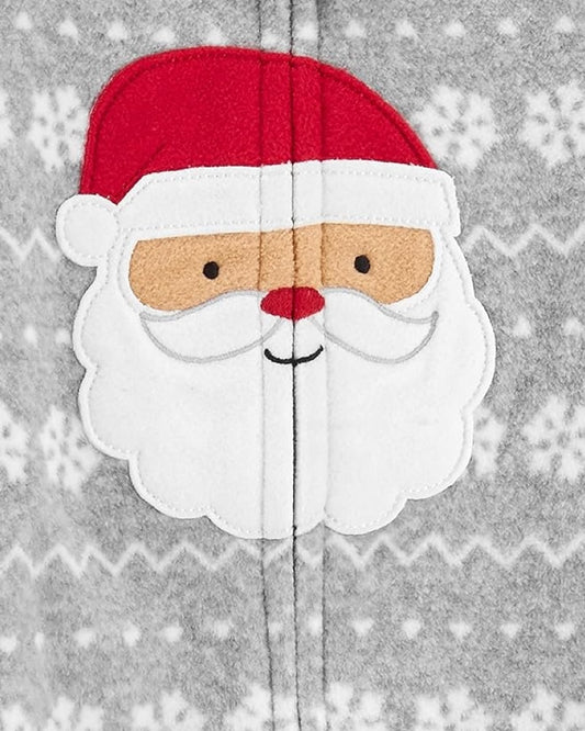 2 Pijamas en Fleece Diseño Navidad