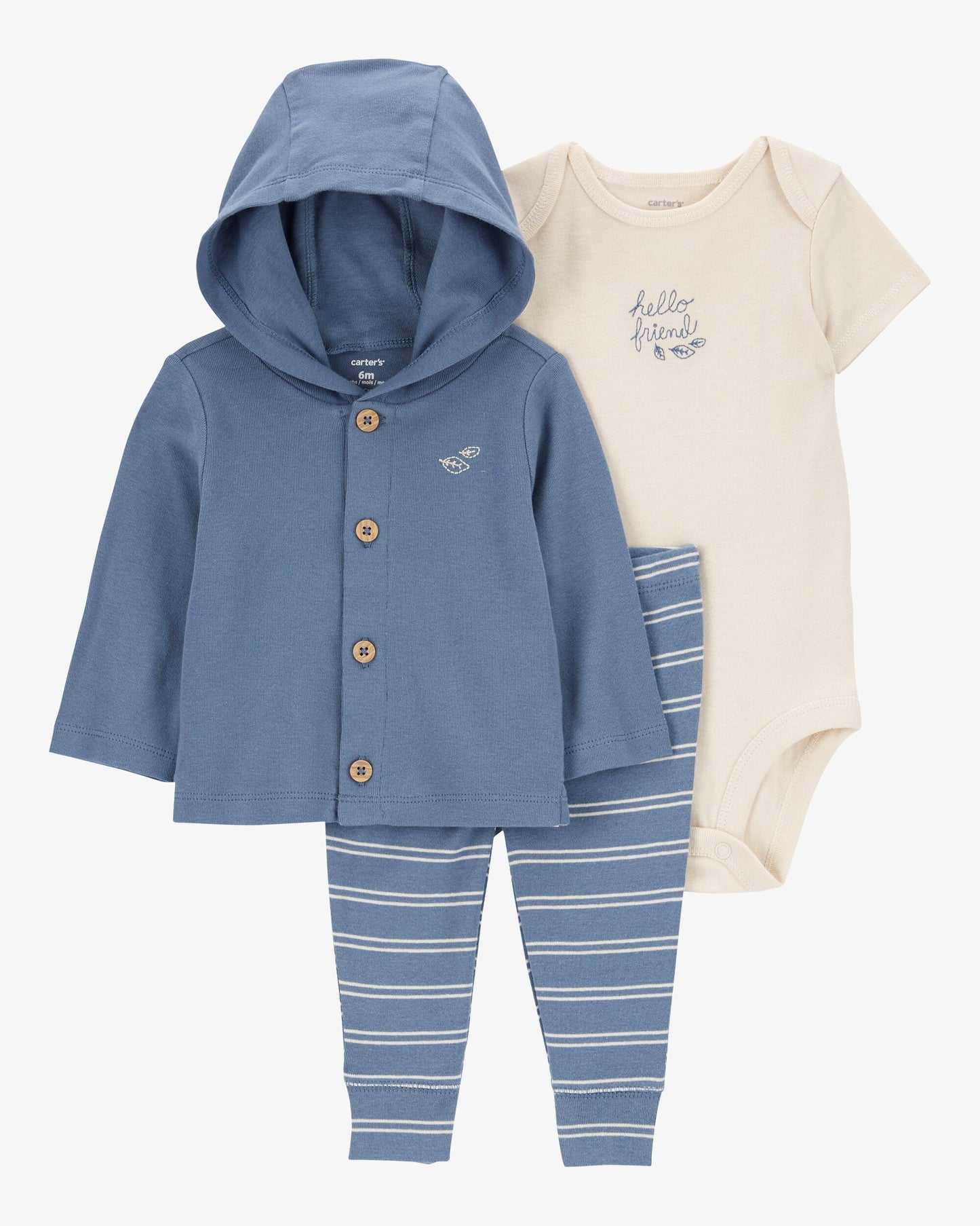 Conjunto 3 Piezas Diseño Hello Friend