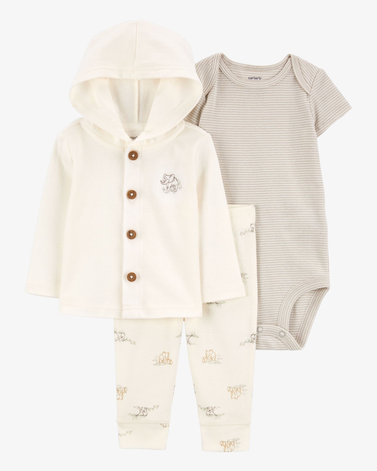 Conjunto 3 Piezas Diseño White Elephant