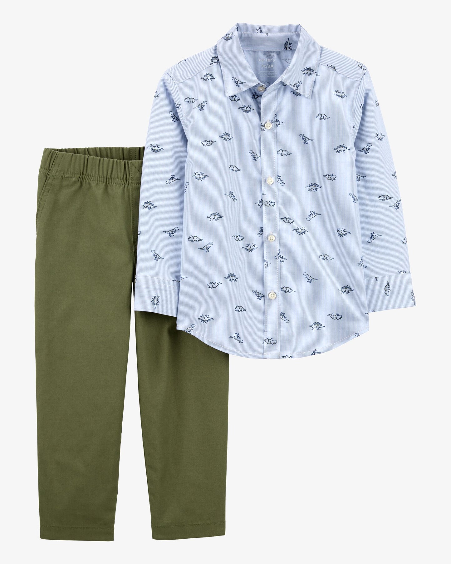 Conjunto 2 Piezas Camisa Dinos