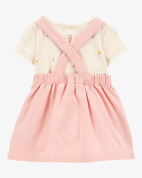 Vestido 2 Piezas Jardinera Bunny