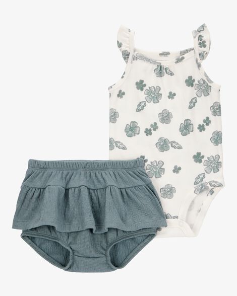 Conjunto 2 Piezas Body Floral
