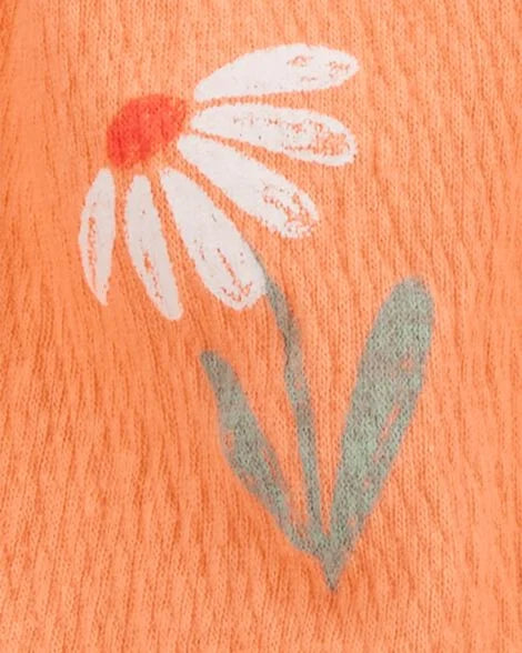 Conjunto 3 Piezas Playero Diseño Floral