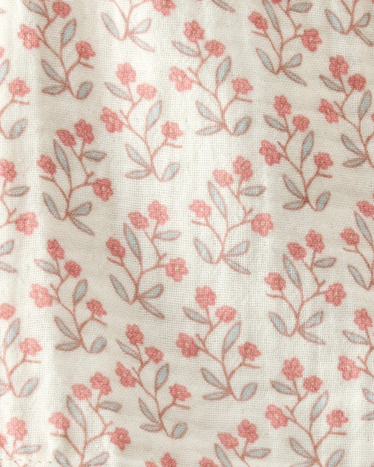 Conjunto 2 Piezas Algodón Organico Floral