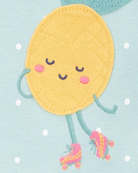 Pijama en Algodón Diseño Pineapple