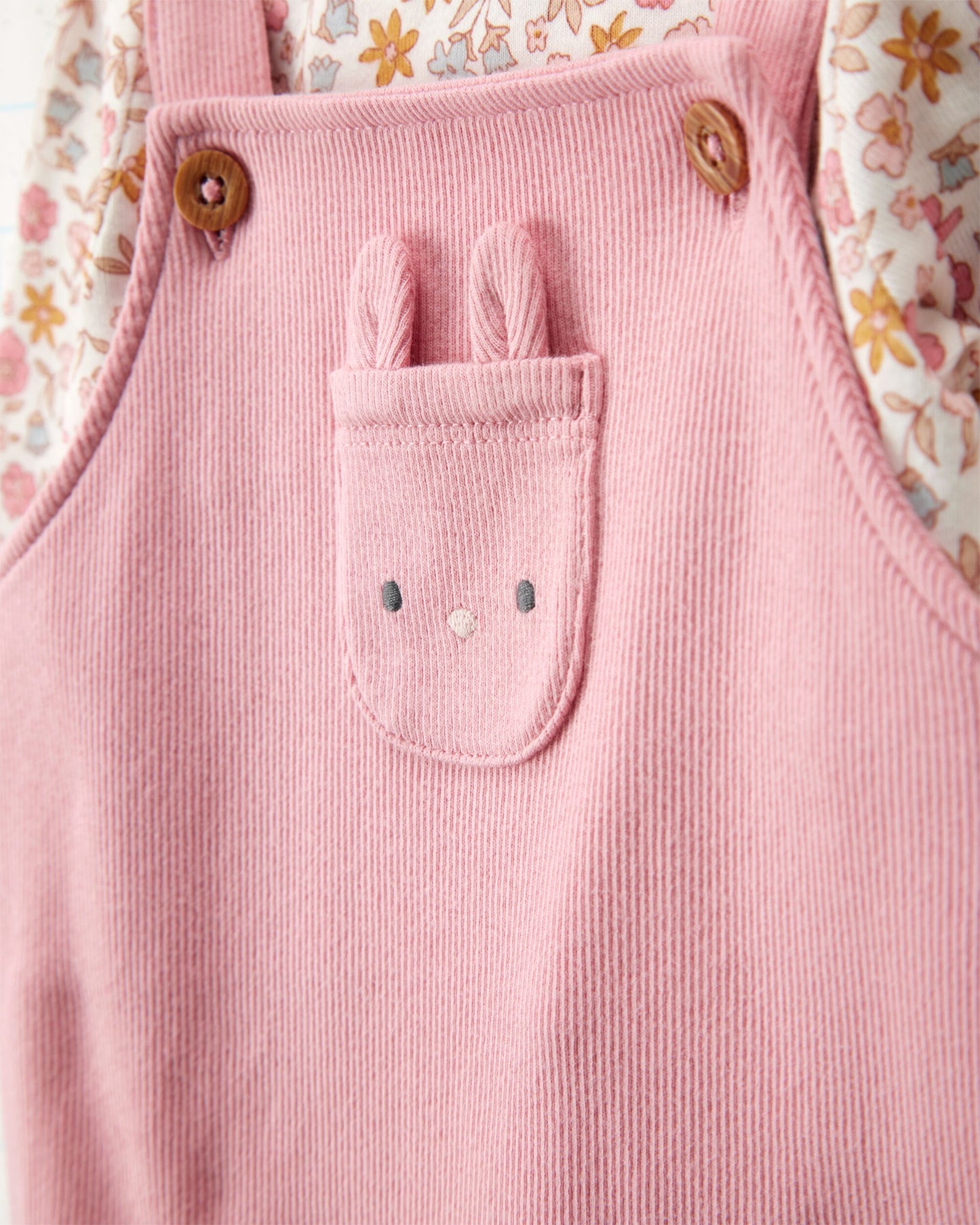 Conjunto 2 Piezas Overol Bunny