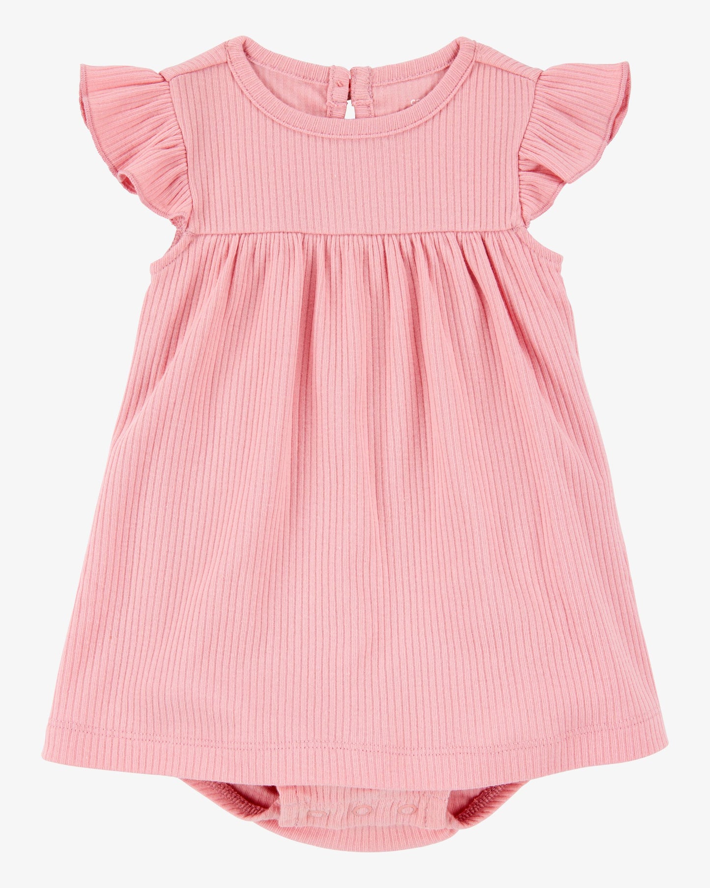 Vestido 2 Piezas Diseño Rosa
