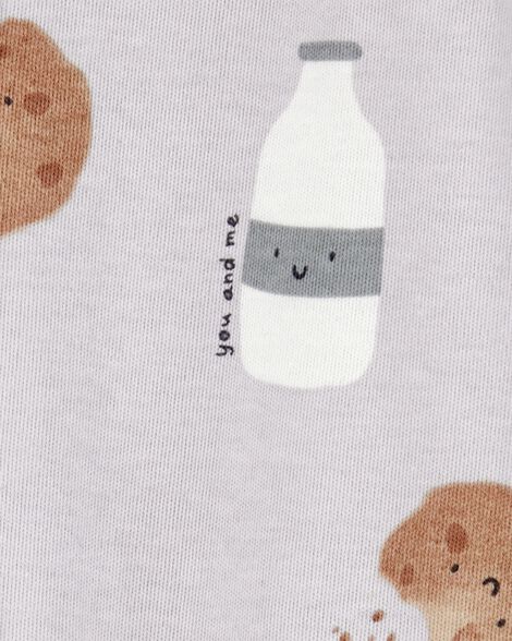 Pijama en Algodón Diseño Milk & Cookies