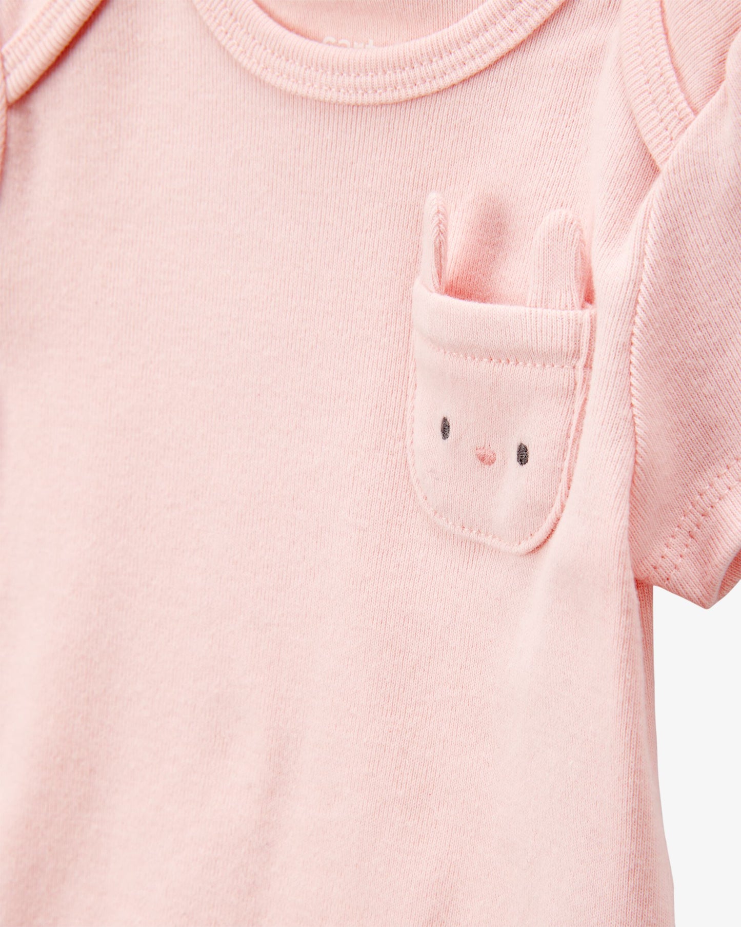 Set 5 Bodies Manga Corta Diseño Bunny Pocket