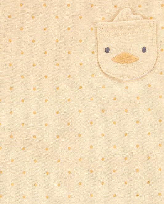 Set 5 Bodies Manga Corta Diseño Farm Pocket