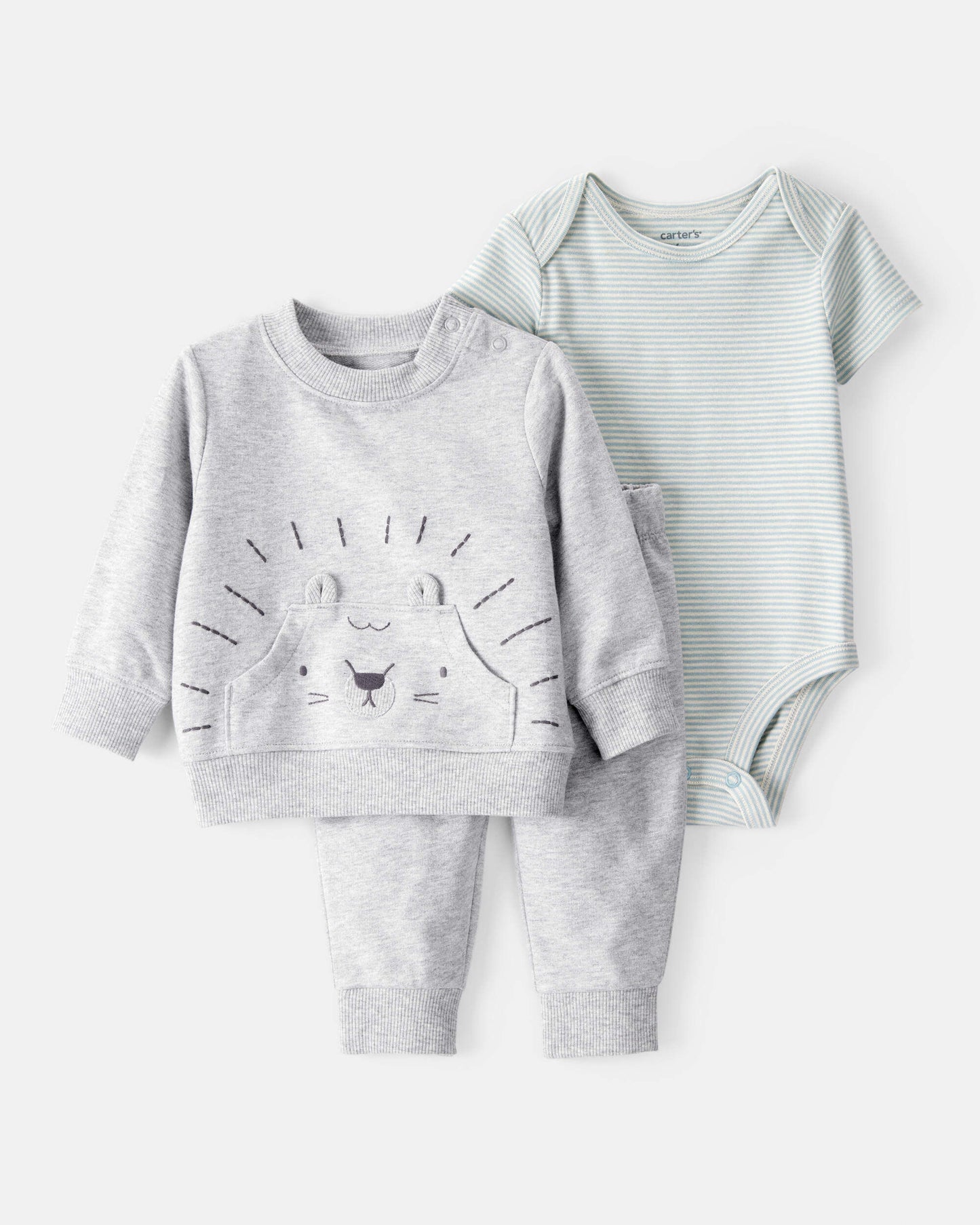 Conjunto 3 Piezas Diseño Lion