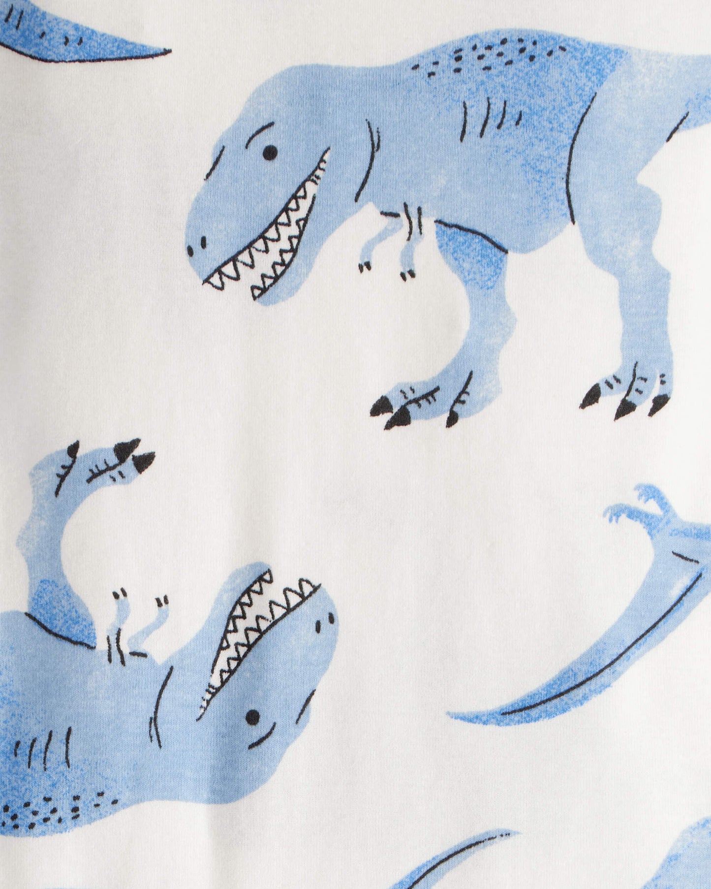 Pijama 4 Piezas en Algodón Diseño Dinosaur