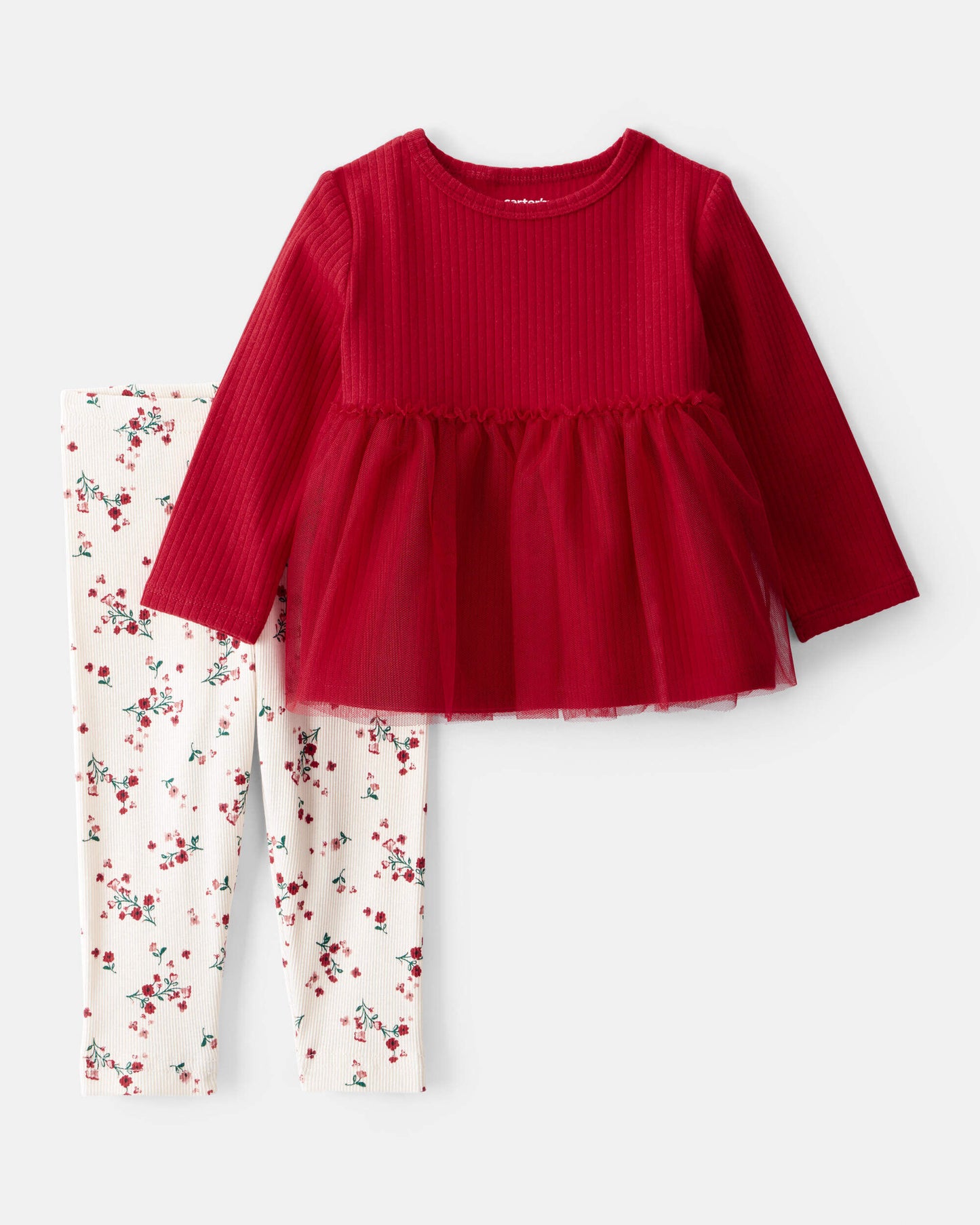Conjunto 2 Piezas Blusa Roja