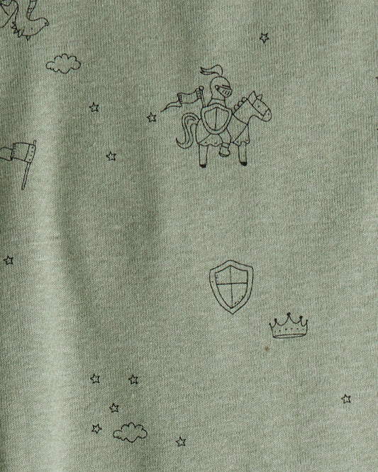 Set 4 Bodies Manga Larga Diseño Dragones