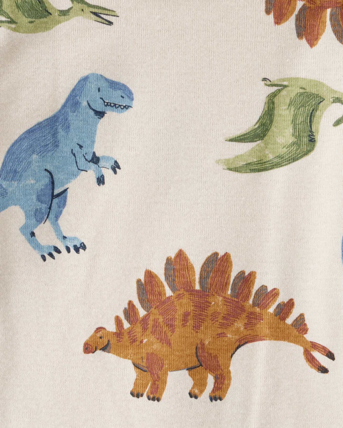 Set 4 Bodies Manga Larga Diseño Dinosaur