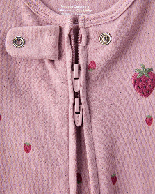 Pijama en Algodón Diseño Strawberry
