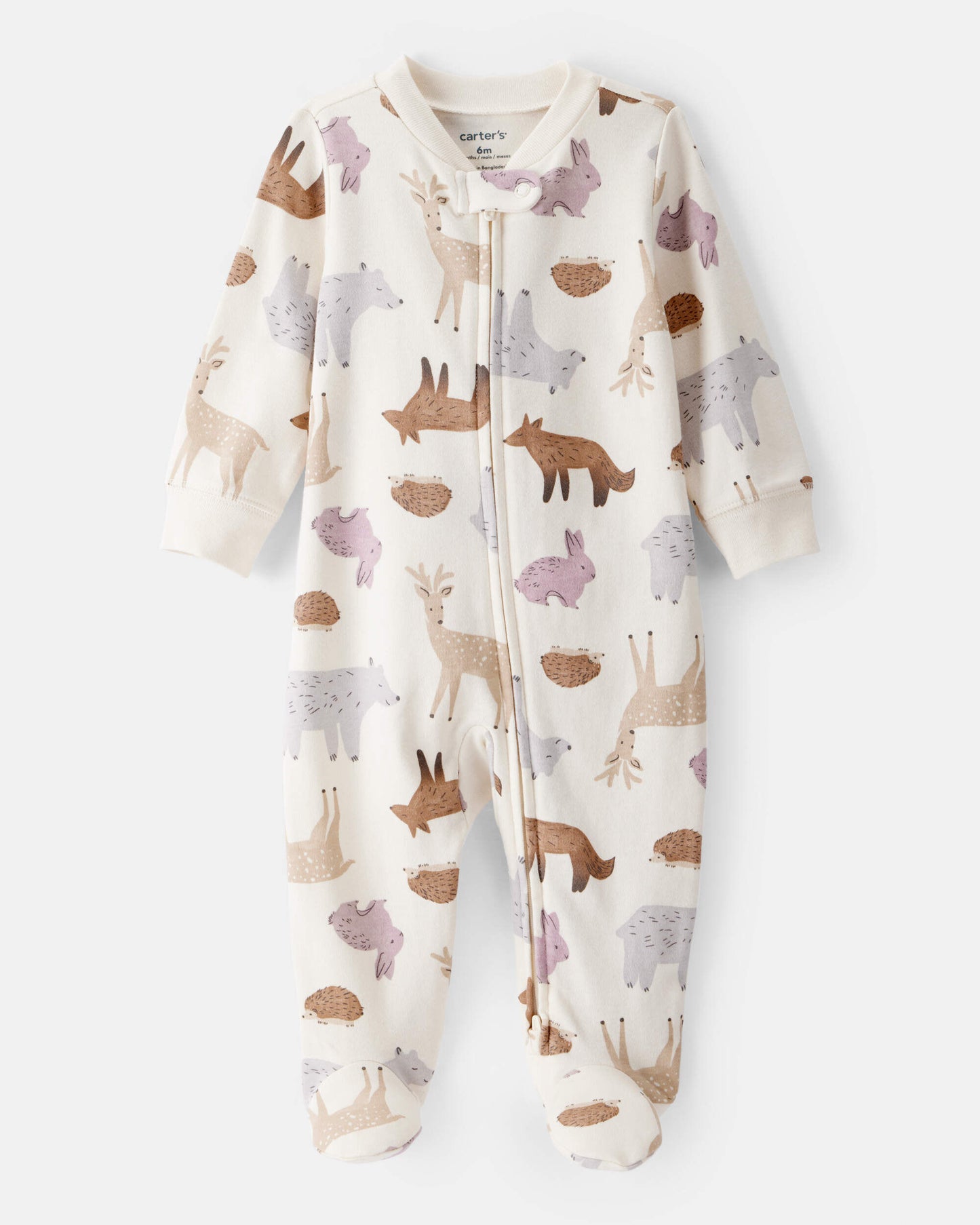 Pijama en Algodón Diseño Fox Rose