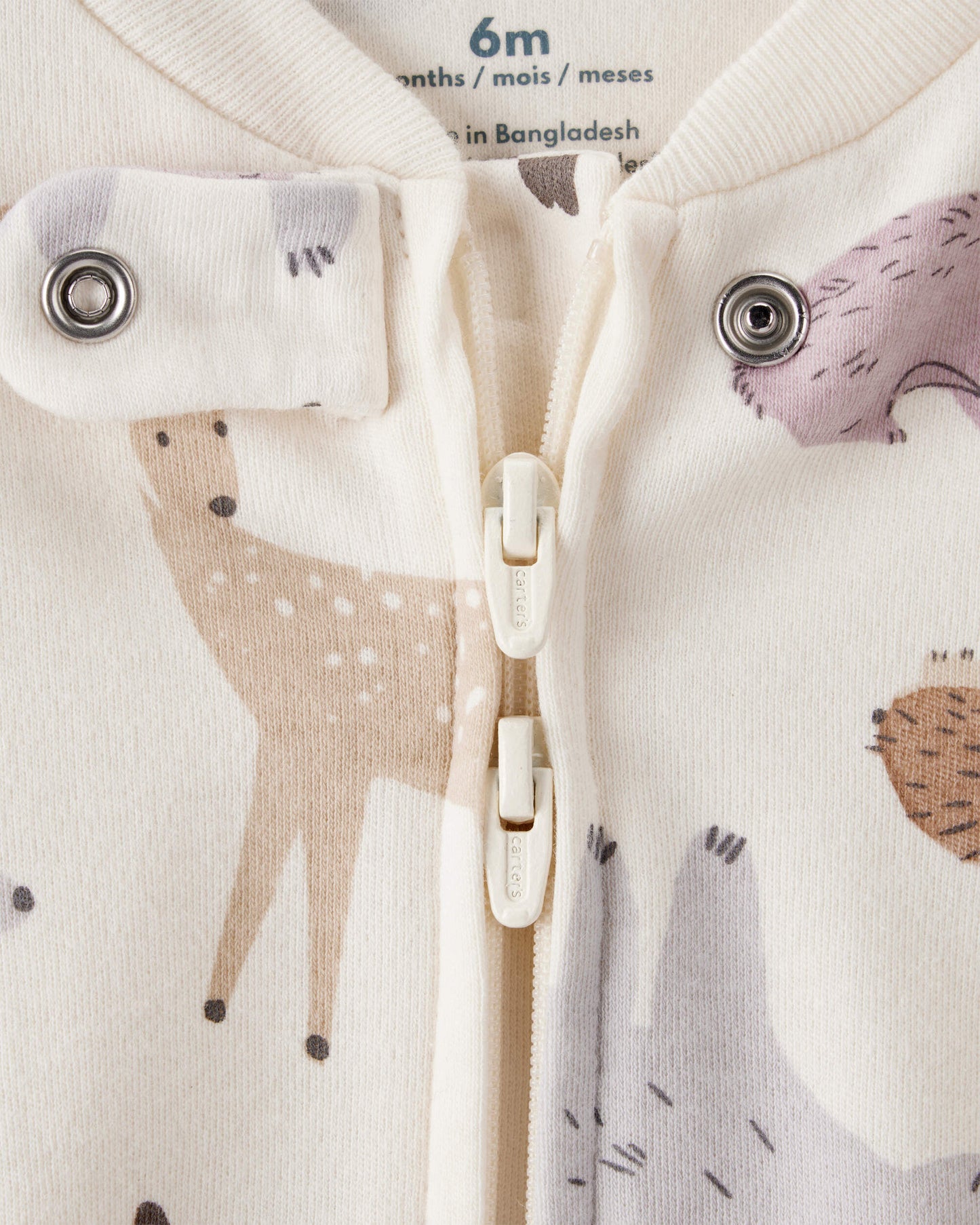 Pijama en Algodón Diseño Fox Rose