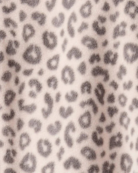 Pijama en Fleece Diseño Leopardo