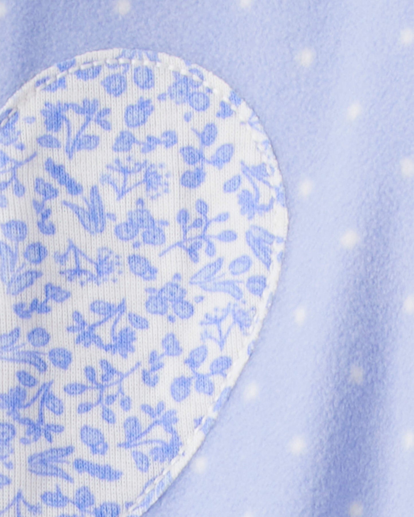 Pijama en Fleece Diseño Blue Heart