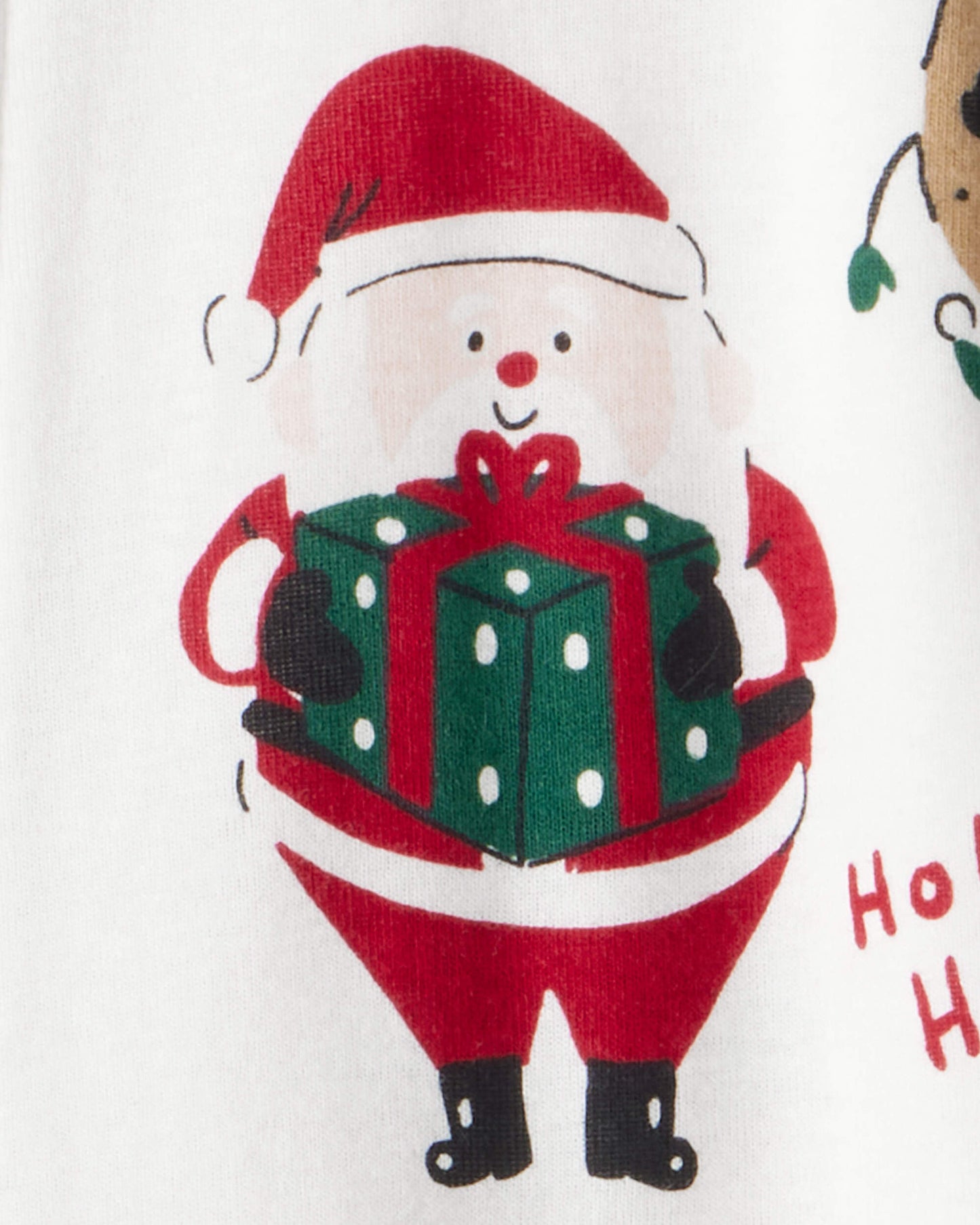 Pijama en Algodón Diseño Santa Milk & Cookies