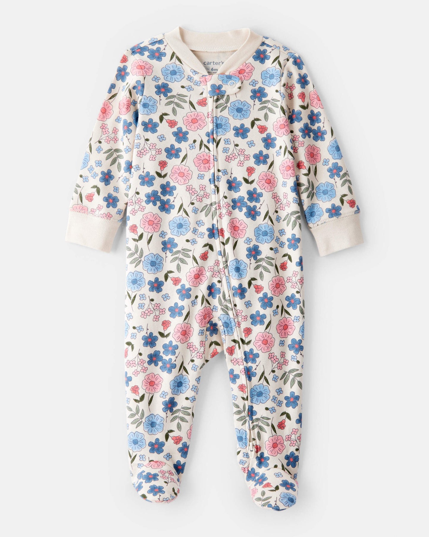 Pijama en Algodón Diseño Floral