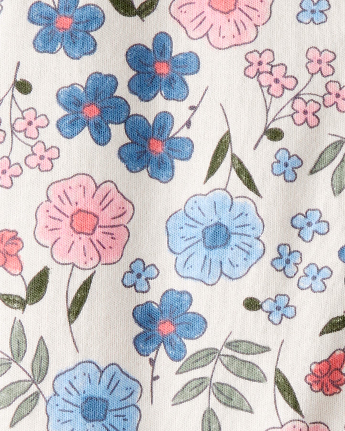 Pijama en Algodón Diseño Floral