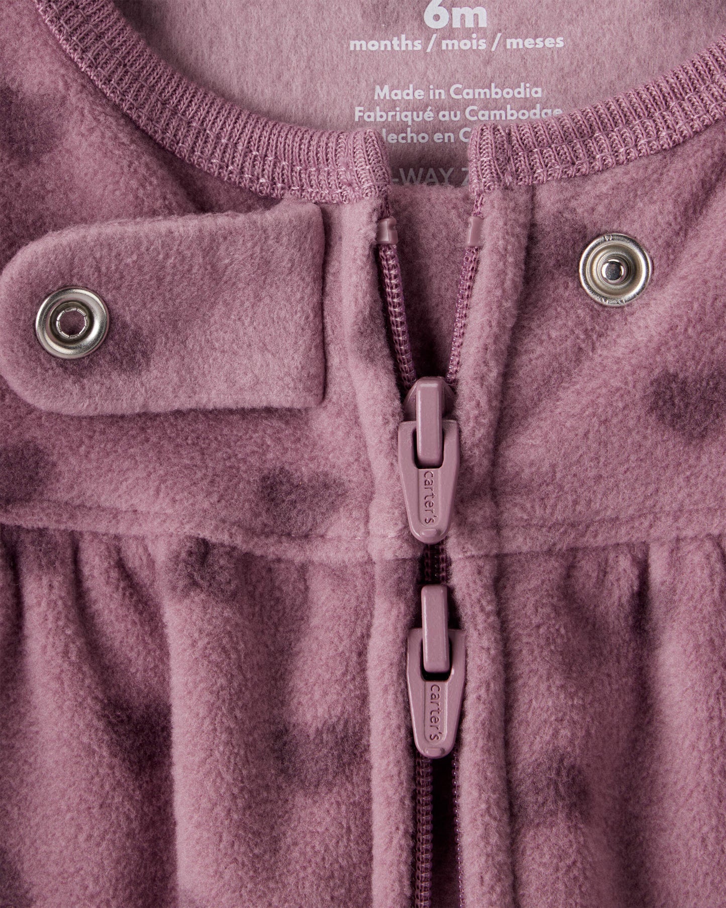 Pijama en Fleece Diseño Heart