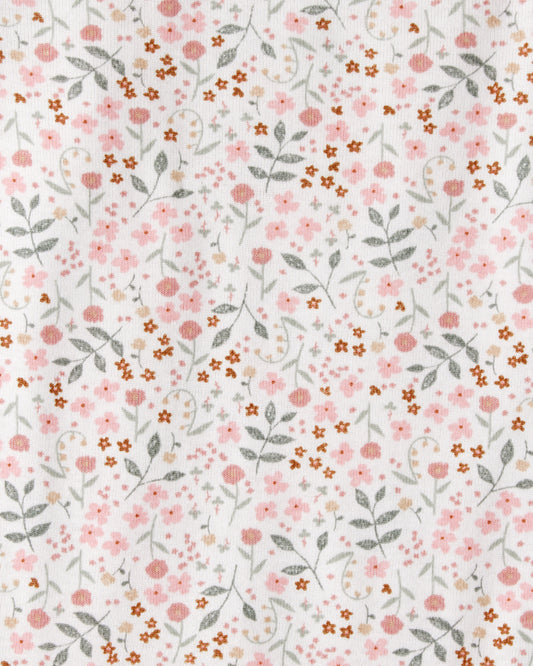 Set 5 Bodies Manga Corta Diseño Flowers & Bunny