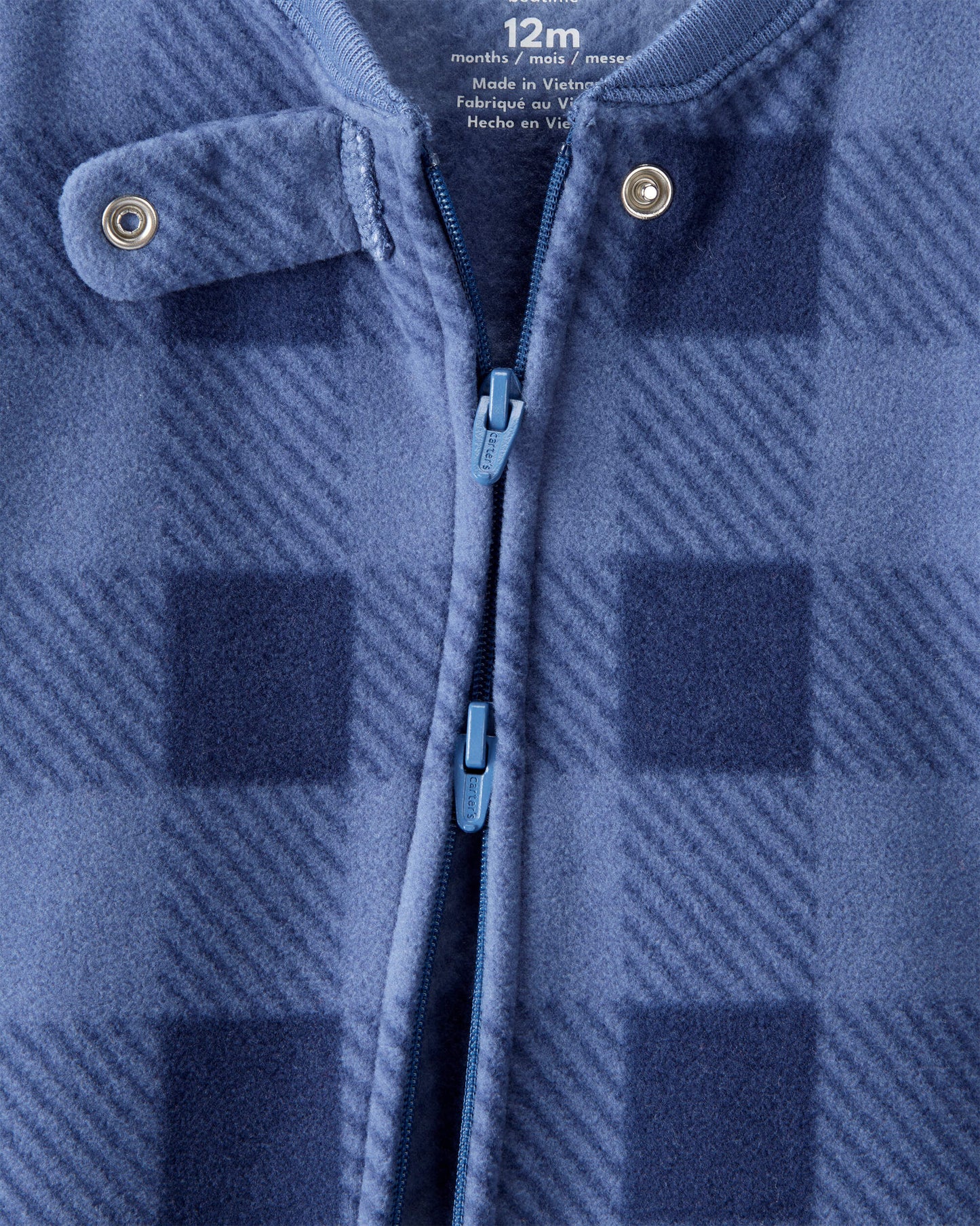 Pijama en Fleece Diseño Blue Yeti