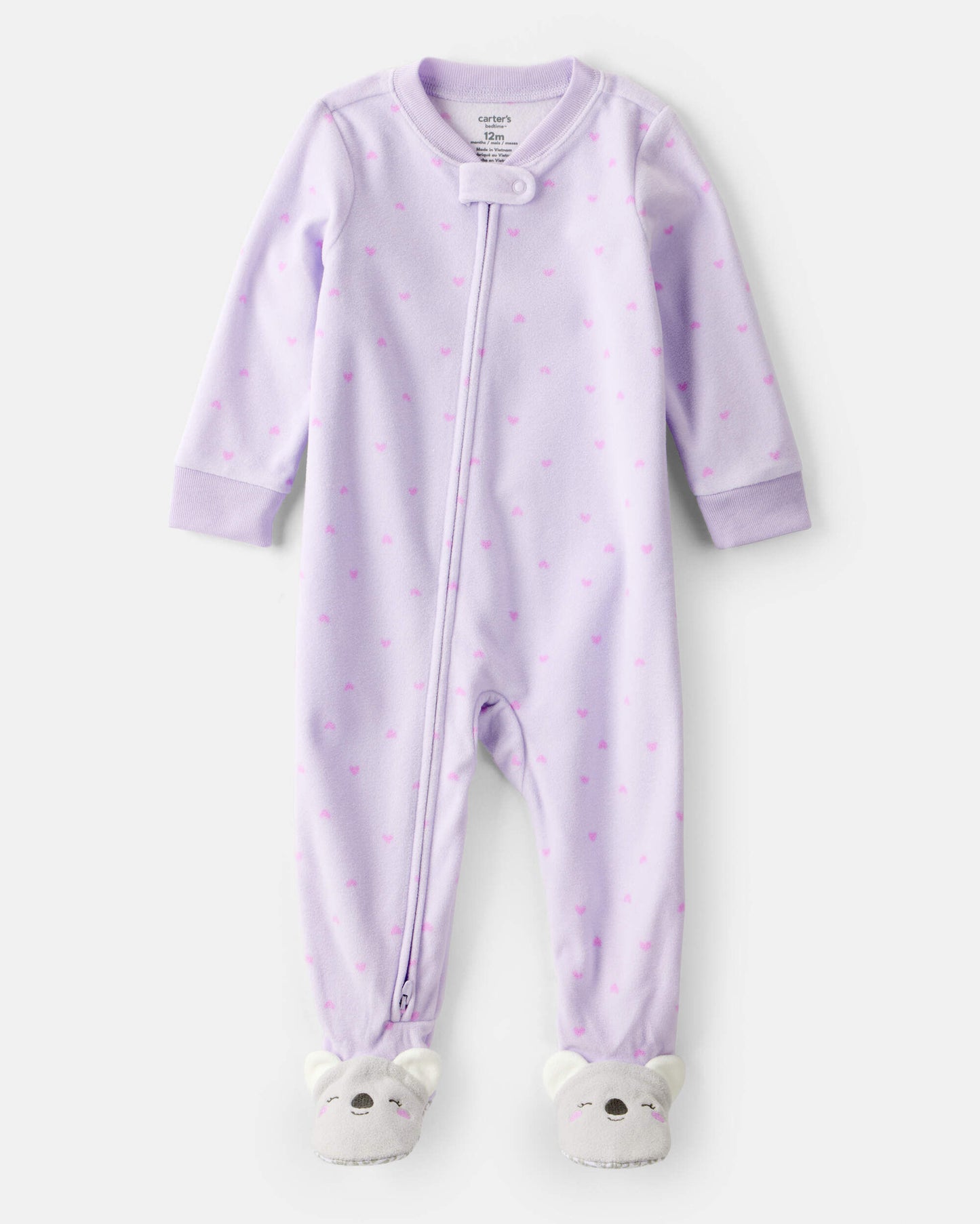 Pijama en Fleece Diseño Koala Heart