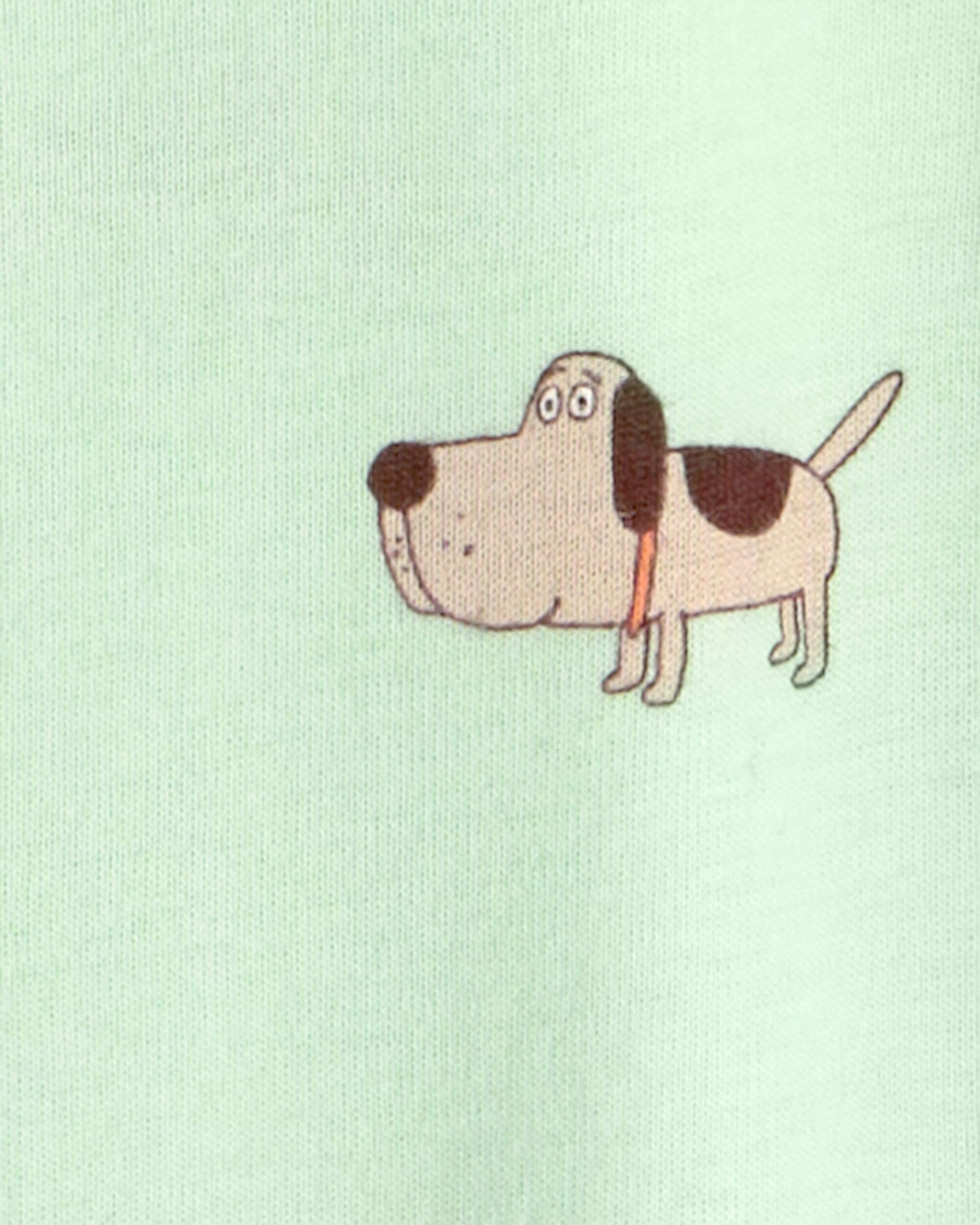 Pijama en Algodón Diseño Puppy Green