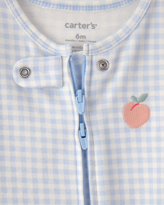 Pijama en Algodón Diseño Peach