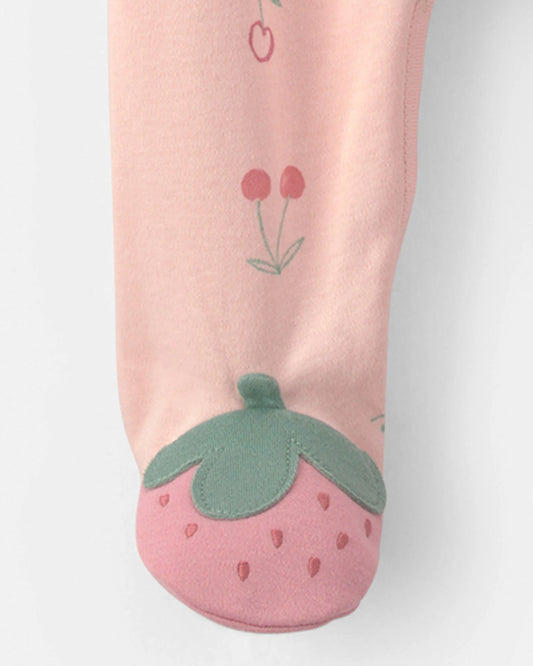Pijama en Algodón Diseño Strawberry