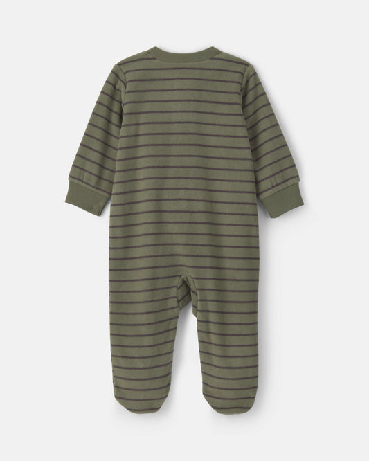 Pijama en Fleece Diseño Tiger Striped