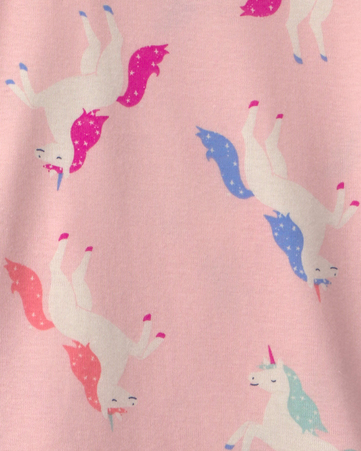 Pijama 4 Piezas en Algodón Diseño Unicorn