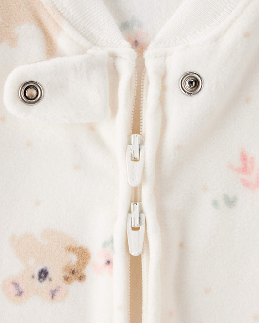 Pijama/Sleeping en Fleece Diseño Koala