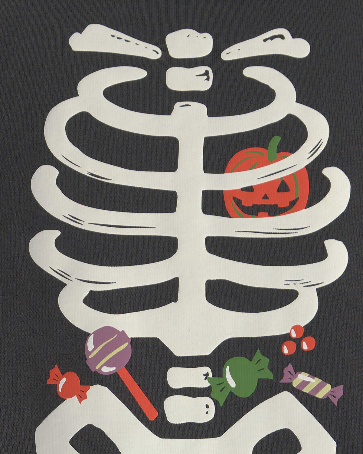 Pijama 2 Piezas en Algodón Diseño Skeleton Niño