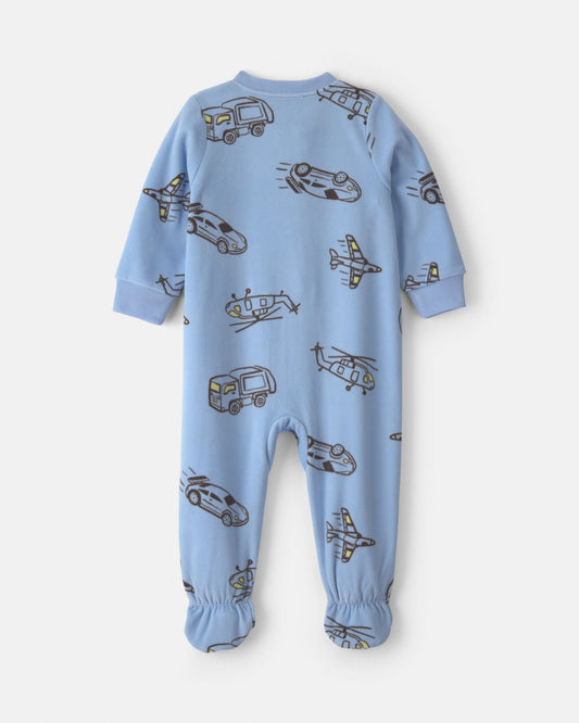 Pijama en Fleece Diseño Racecar