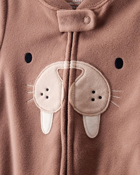 Pijama en Fleece Diseño Walrus