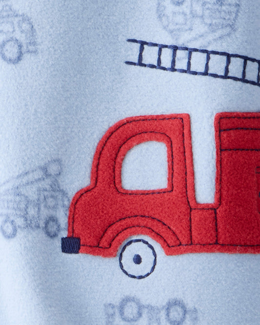 Pijama en Fleece Diseño Firetruck